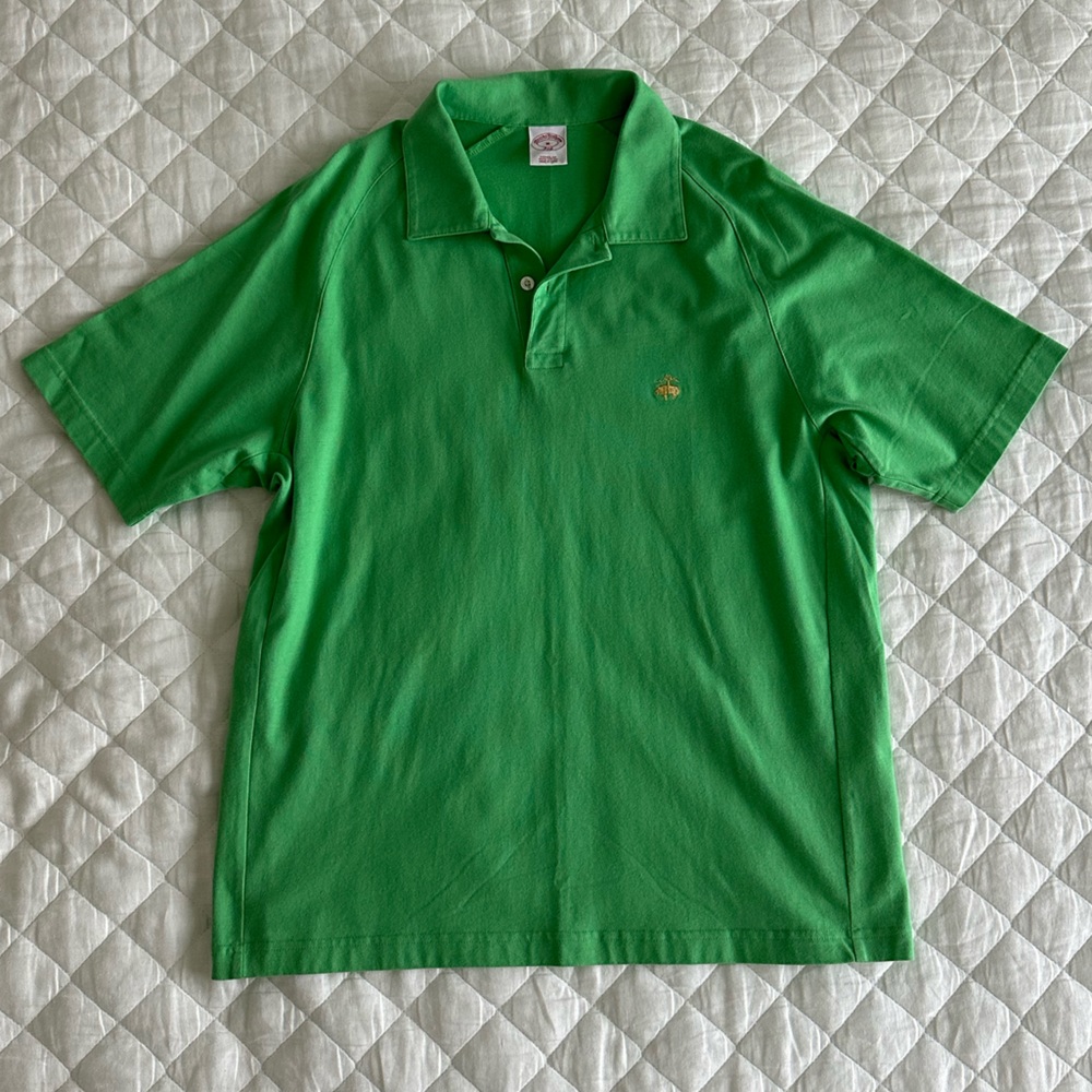 Brooks Brothers Green Polo Shirt